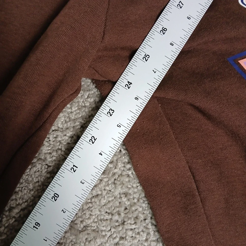 HM Disney Mickey Mouse Joggers Brown Varsity Graphic Sweatpants Kids 11-12Y